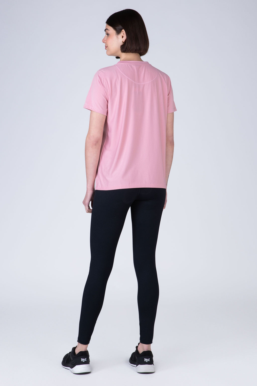 Polera Manga Corta Studio Rosado Everlast