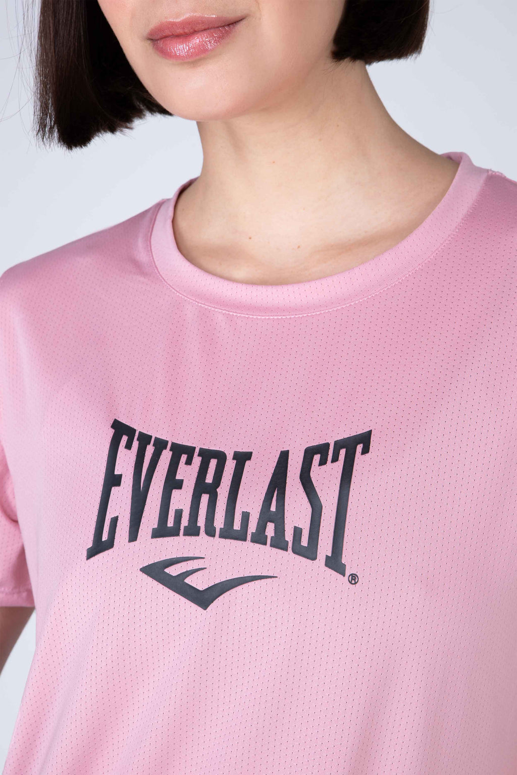 Polera Manga Corta Studio Rosado Everlast