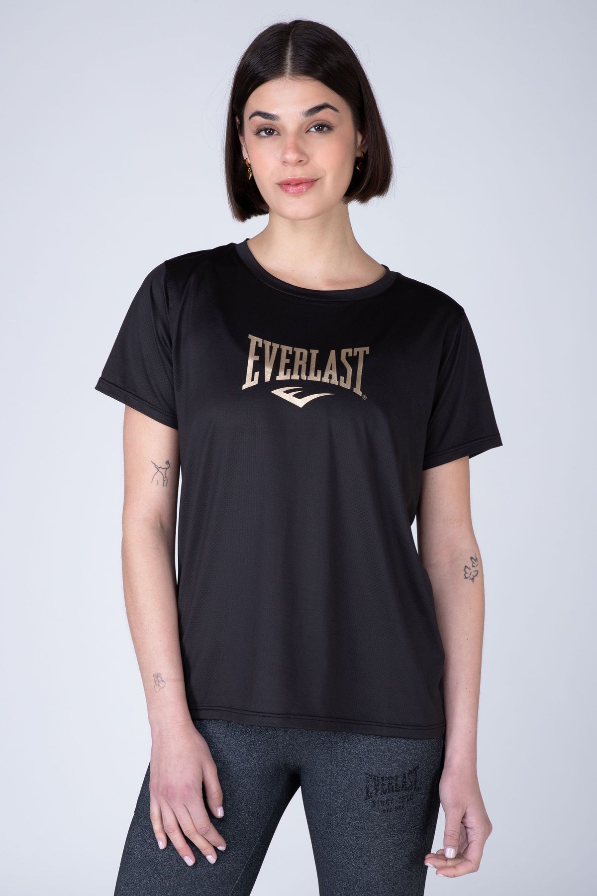 Polera Manga Corta Studio Negro Everlast