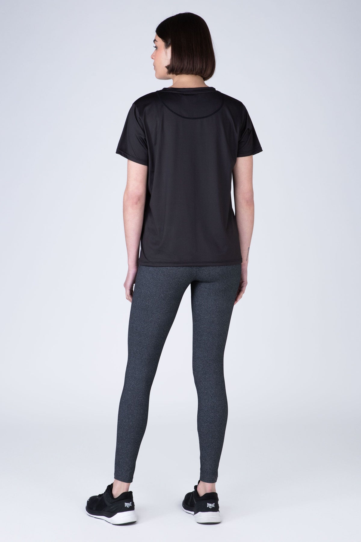 Polera Manga Corta Studio Negro Everlast