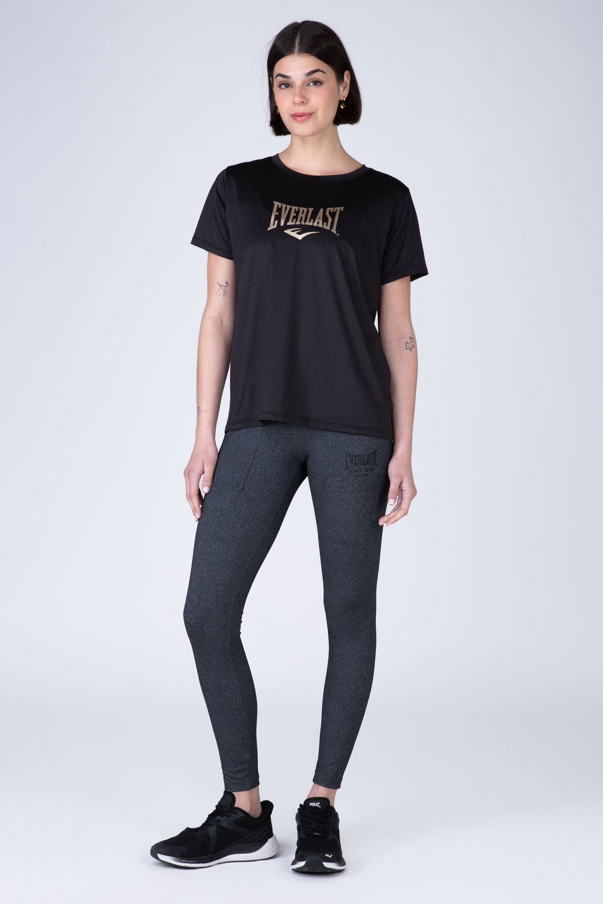 Polera Manga Corta Studio Negro Everlast