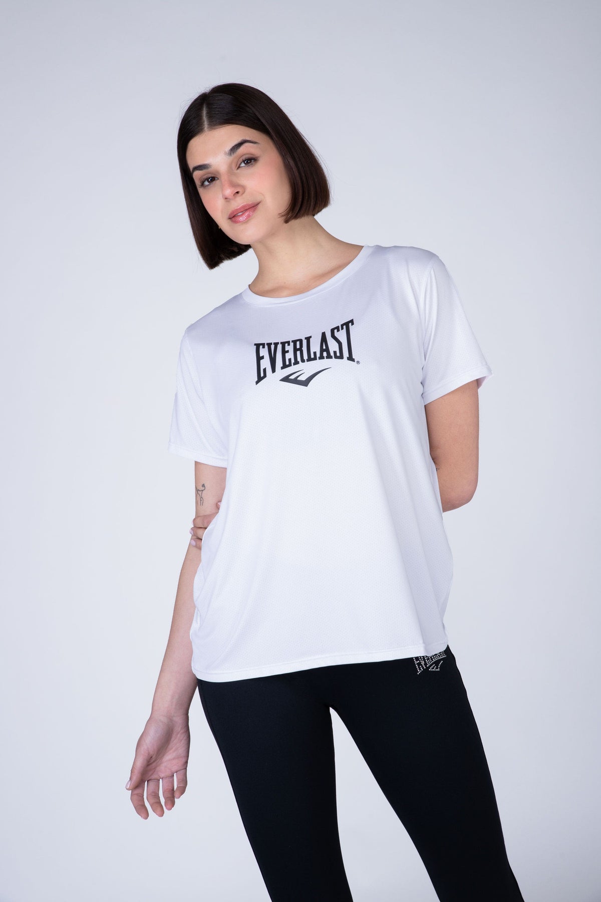Polera Manga Corta Studio Blanco Everlast