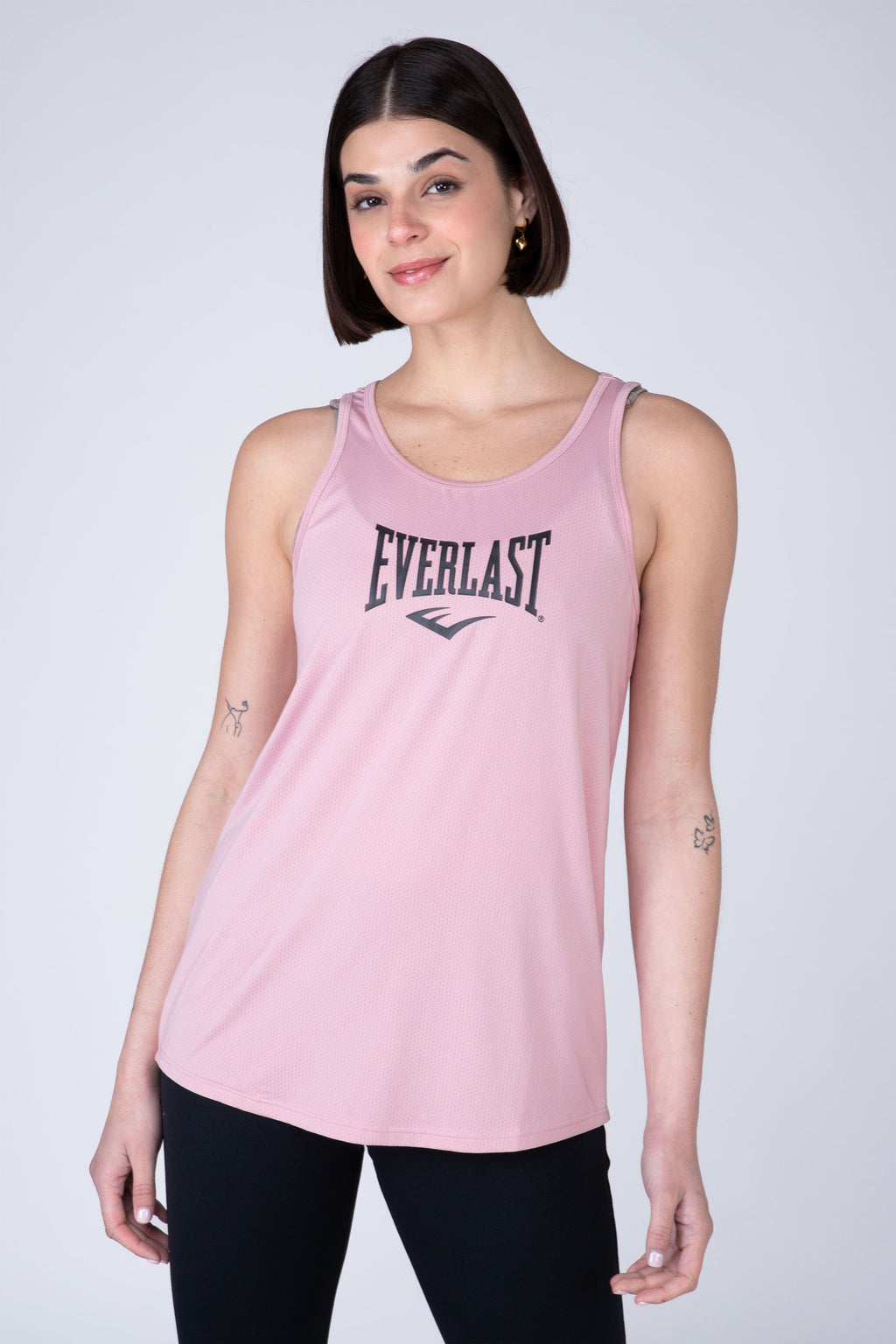 Polera Tank Studio Rosado Everlast