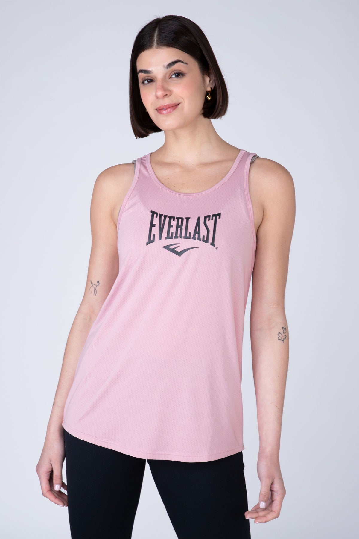 Polera Tank Studio Rosado Everlast