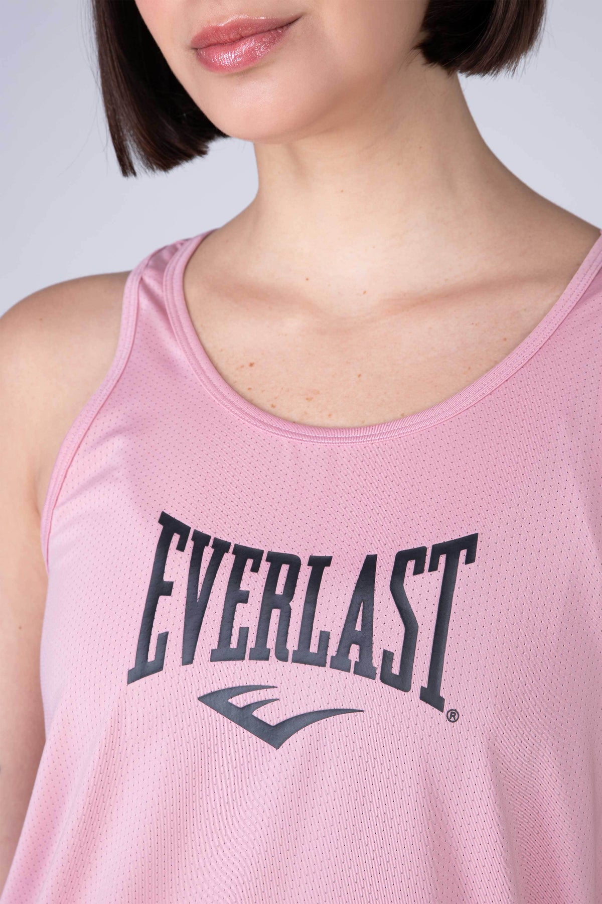 Polera Tank Studio Rosado Everlast