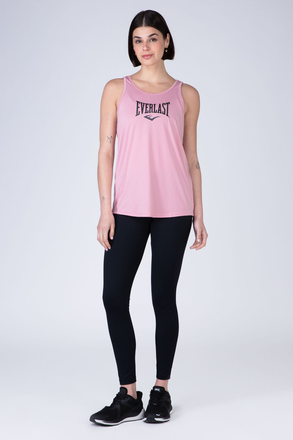 Polera Tank Studio Rosado Everlast