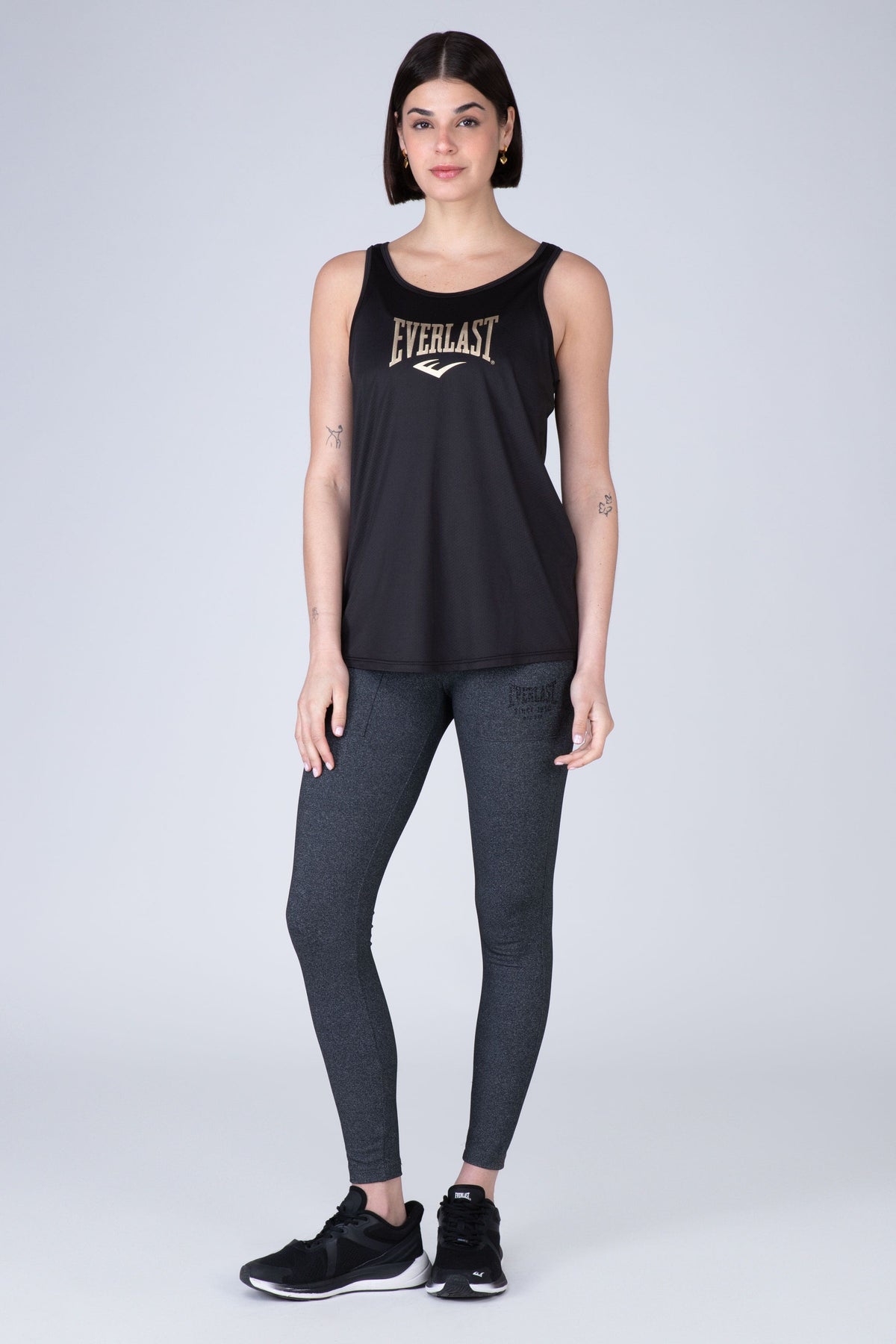 Polera Tank Studio Negro Everlast