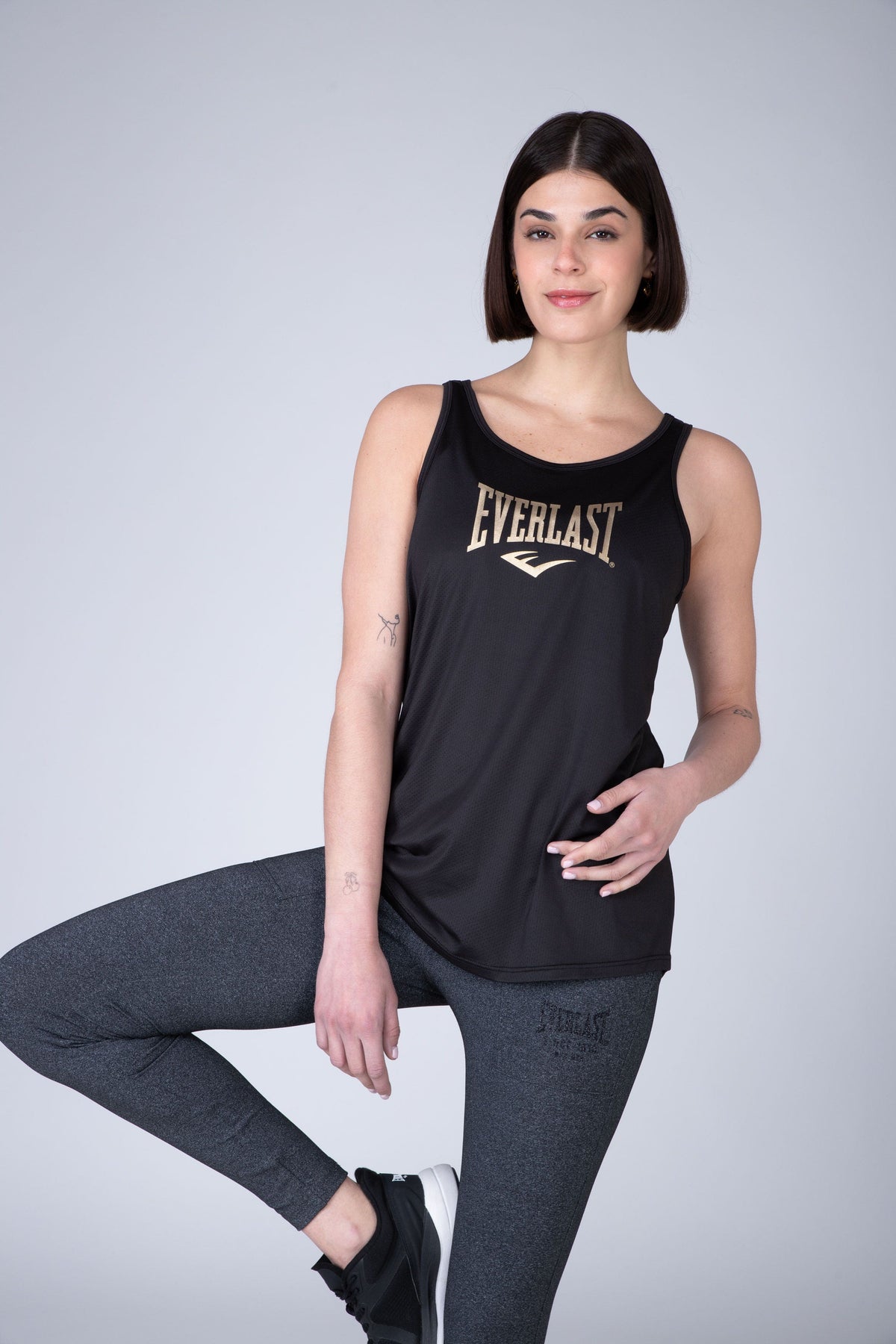 Polera Tank Studio Negro Everlast