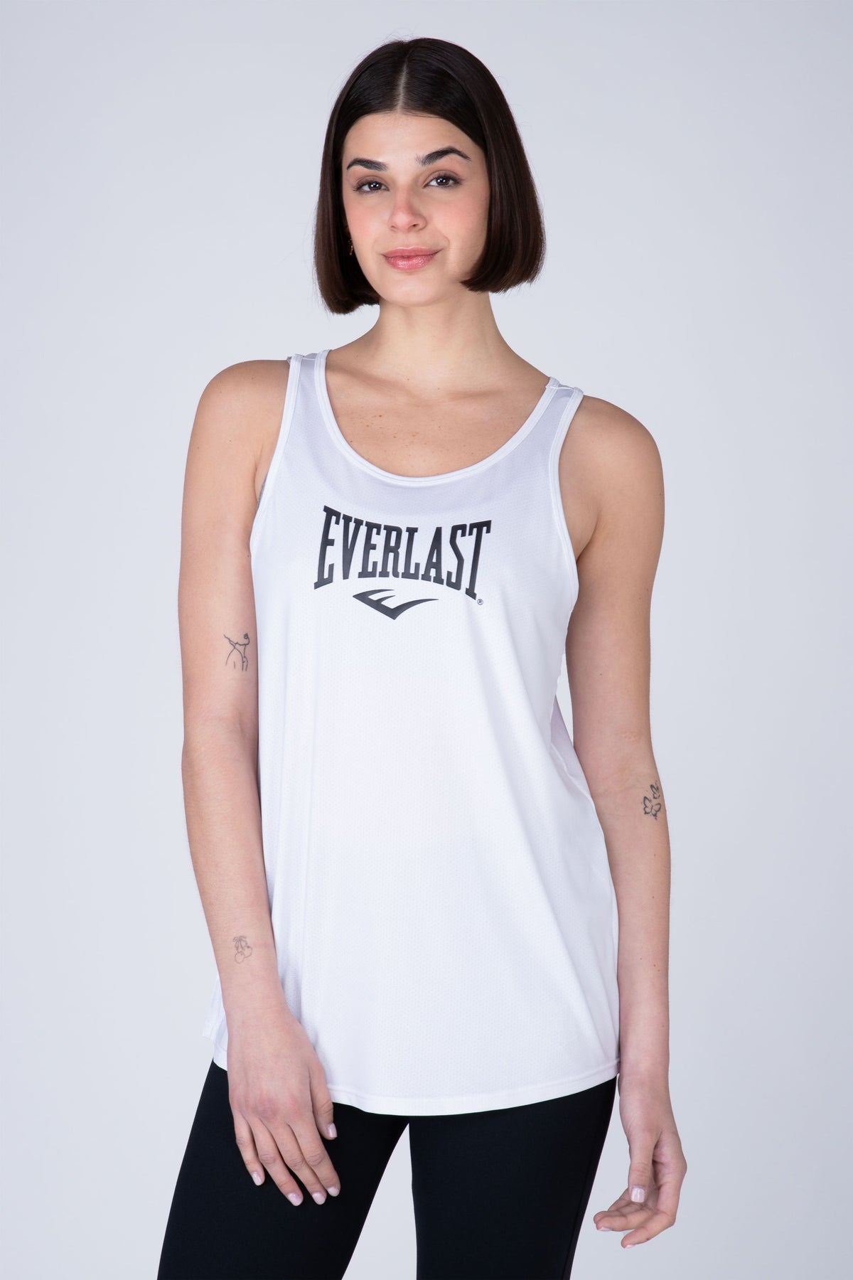 Polera Tank Studio Blanco Everlast