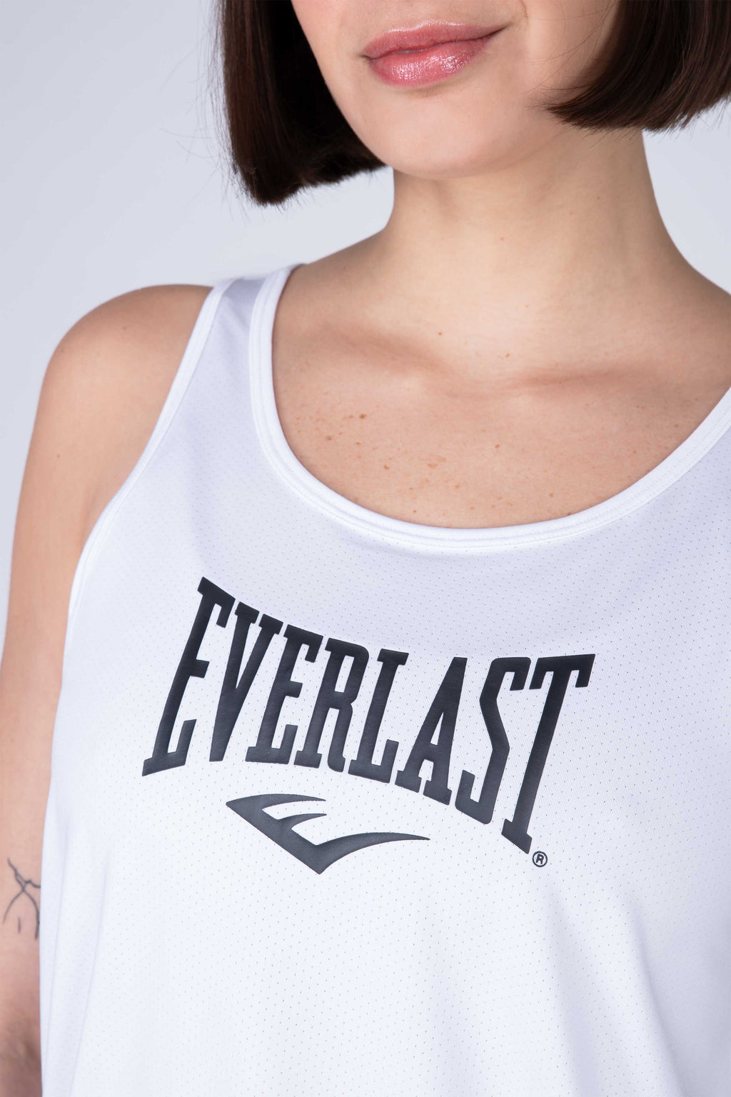 Polera Tank Studio Blanco Everlast