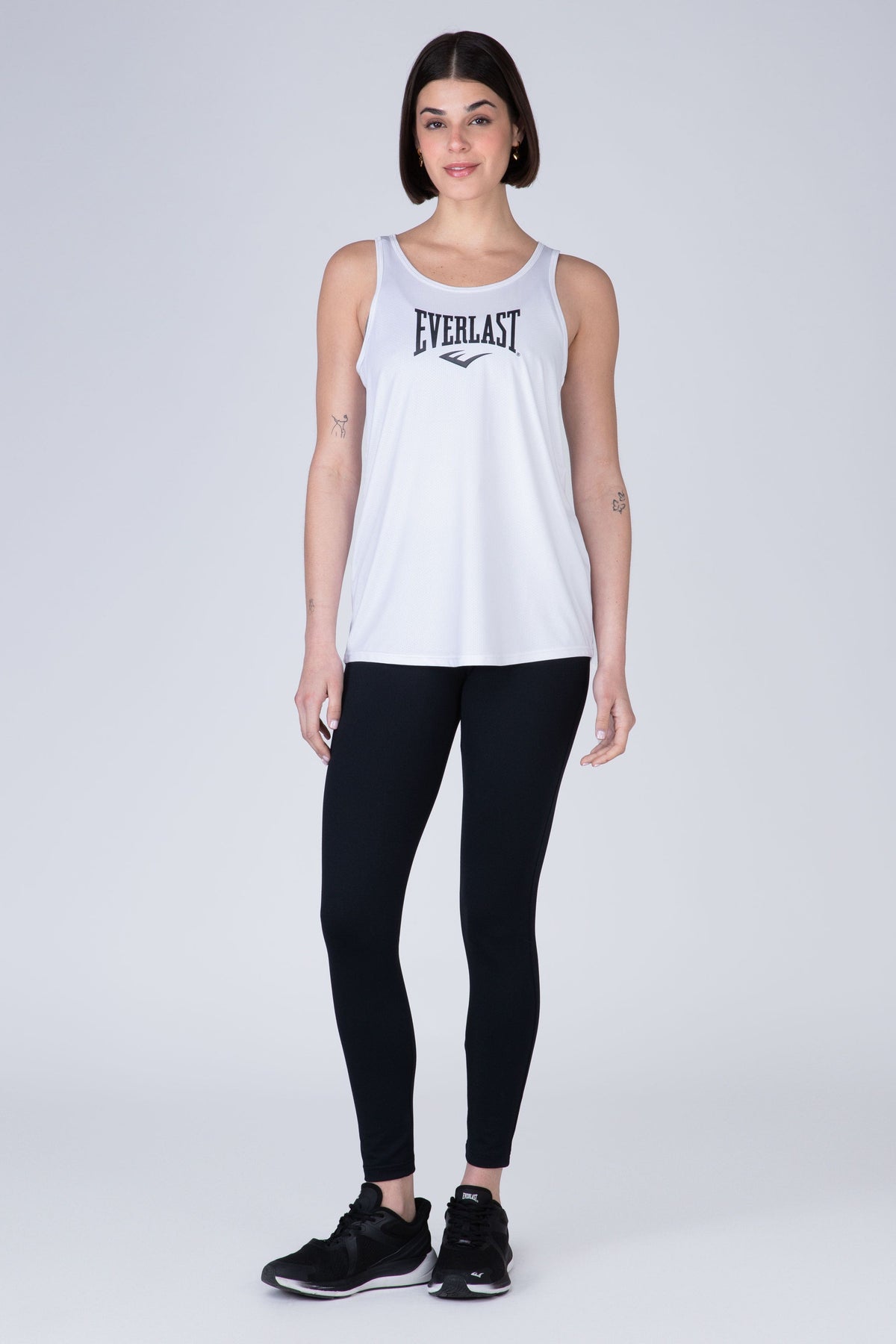 Polera Tank Studio Blanco Everlast