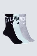 Tripack Long Bronx Verde Everlast