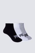 Tripack Ankle Bronx Multicolor Everlast