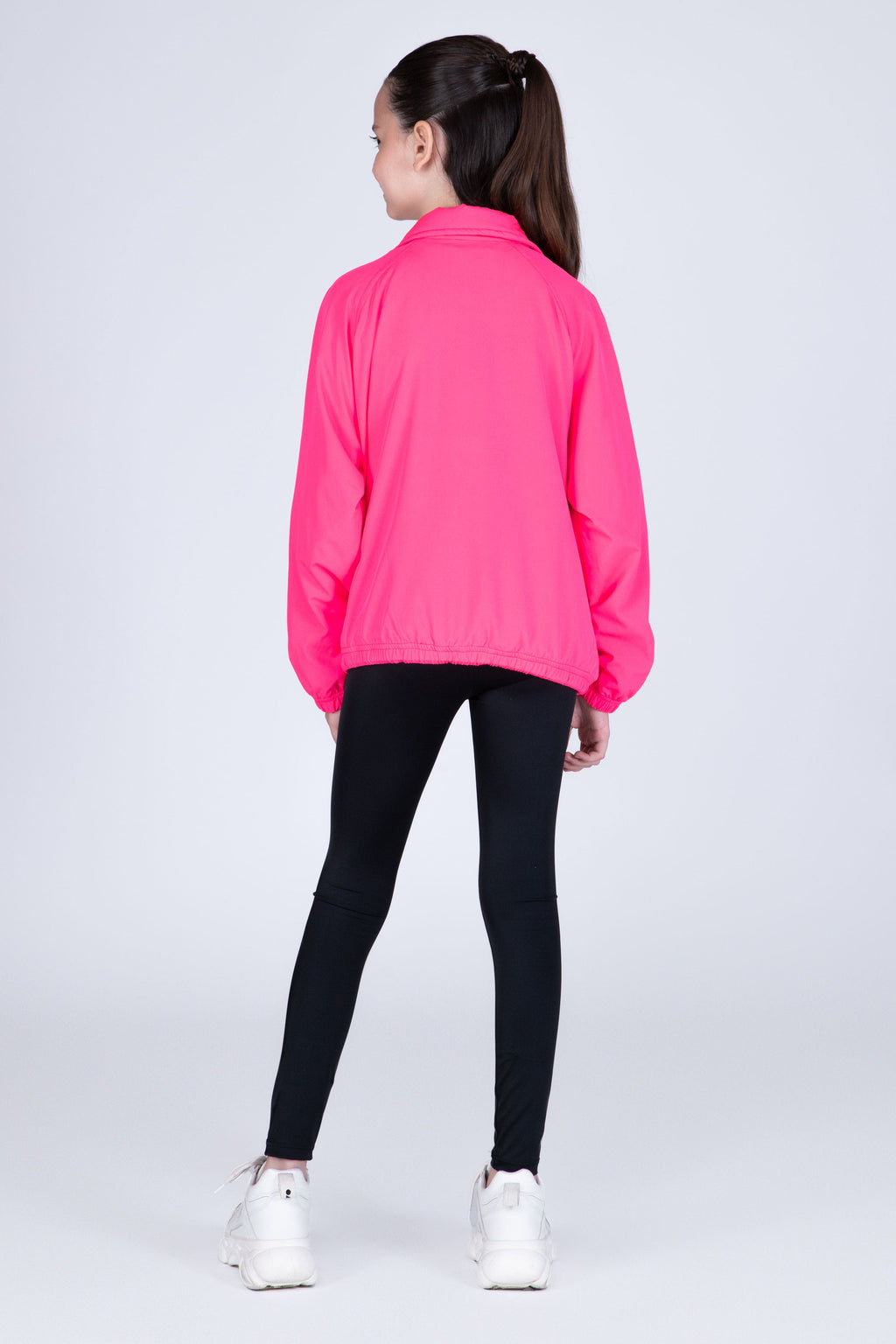 Cortaviento Holiday Niña Rosado Everlast