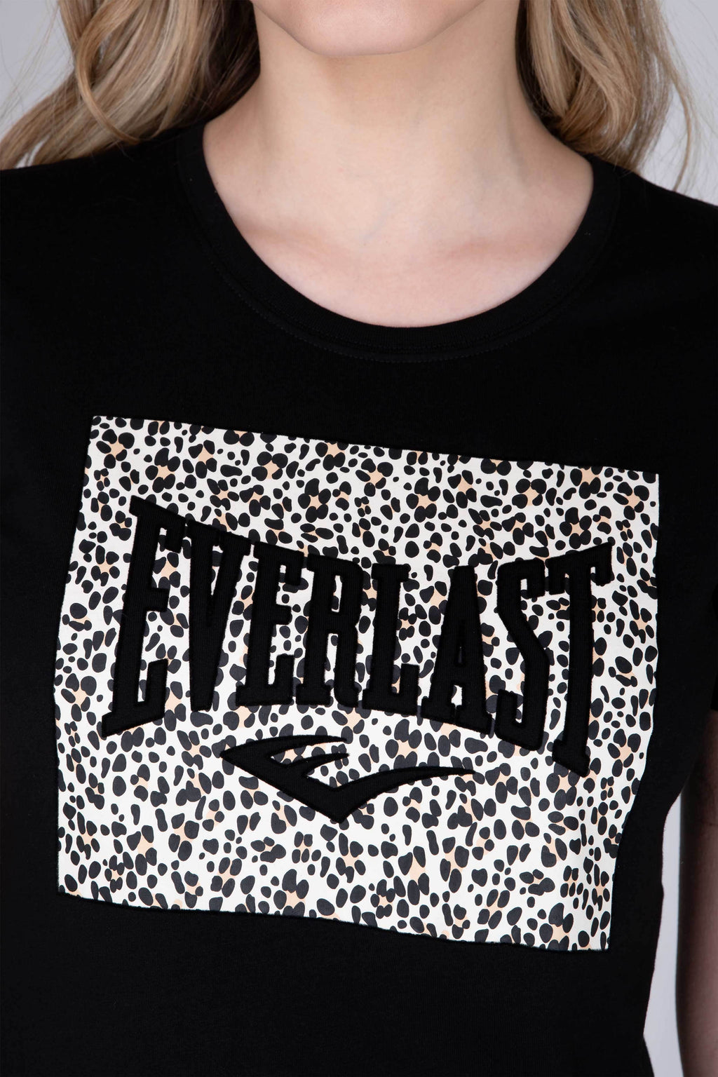 Polera Manga Corta Focus Negro Everlast