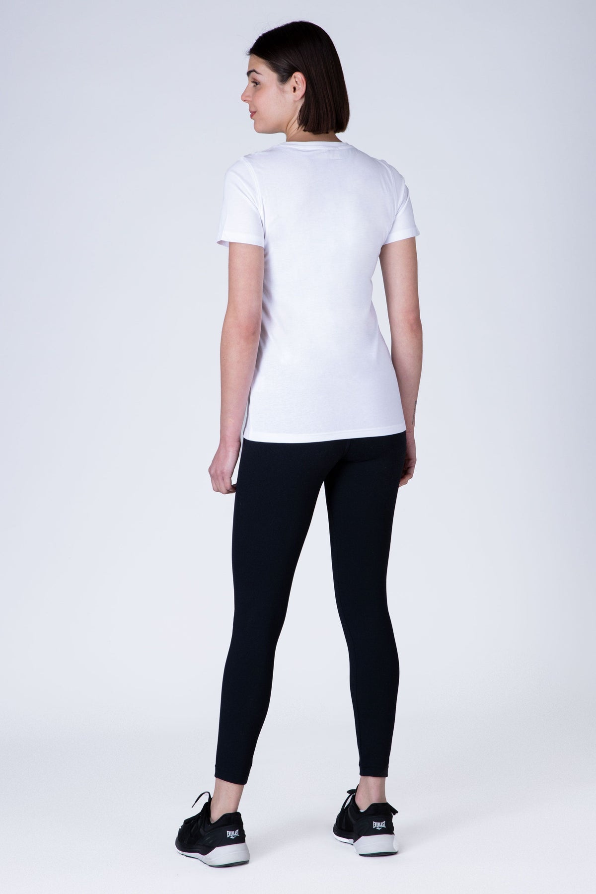 Polera Manga Corta Select Blanco Everlast