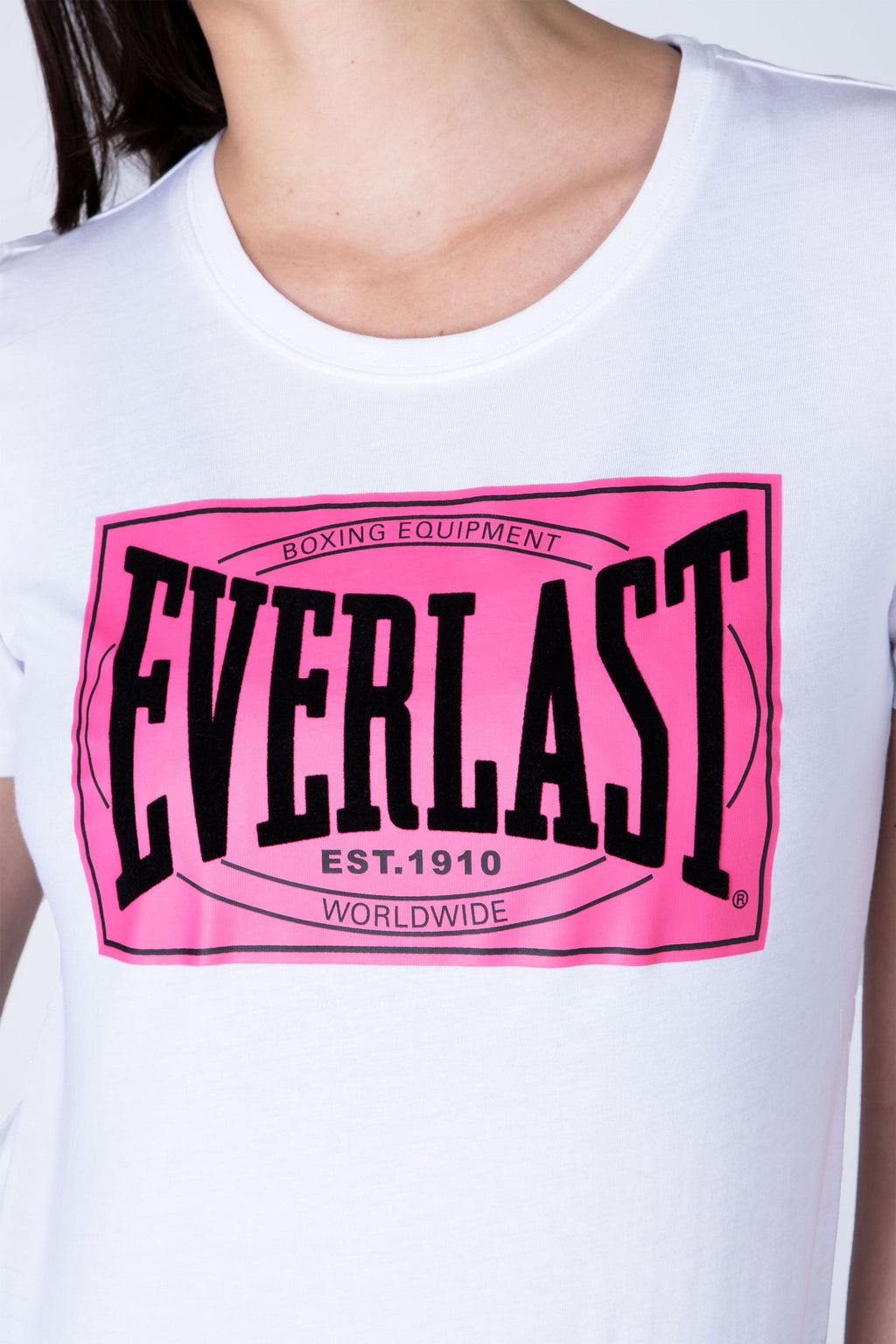Polera Manga Corta Select Blanco Everlast