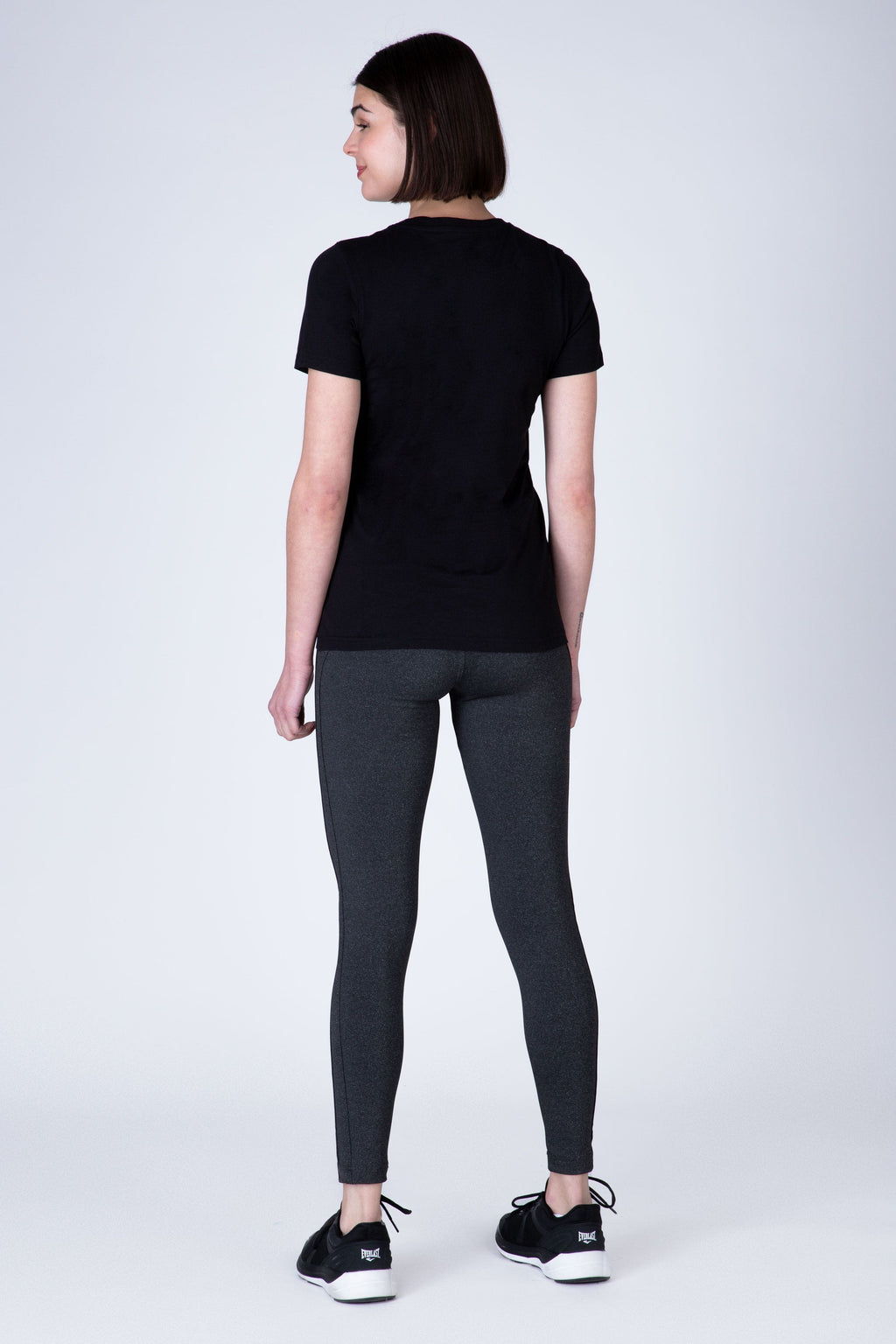 Polera Manga Corta Select Negro Everlast