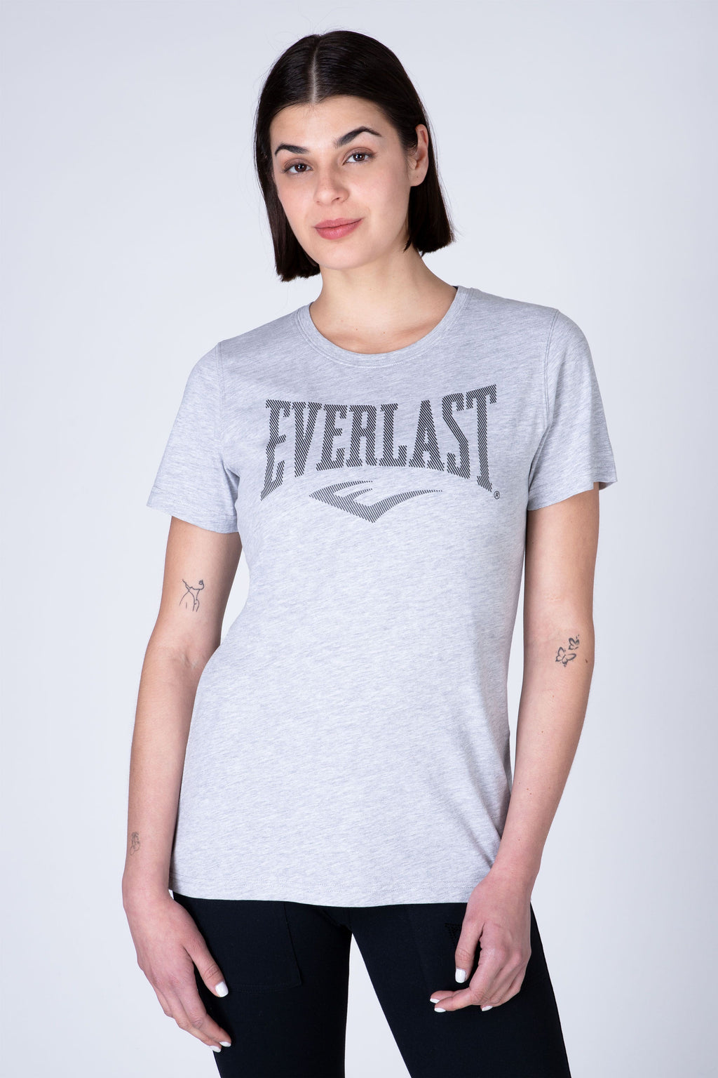 Polera Manga Corta Refine Gris Everlast