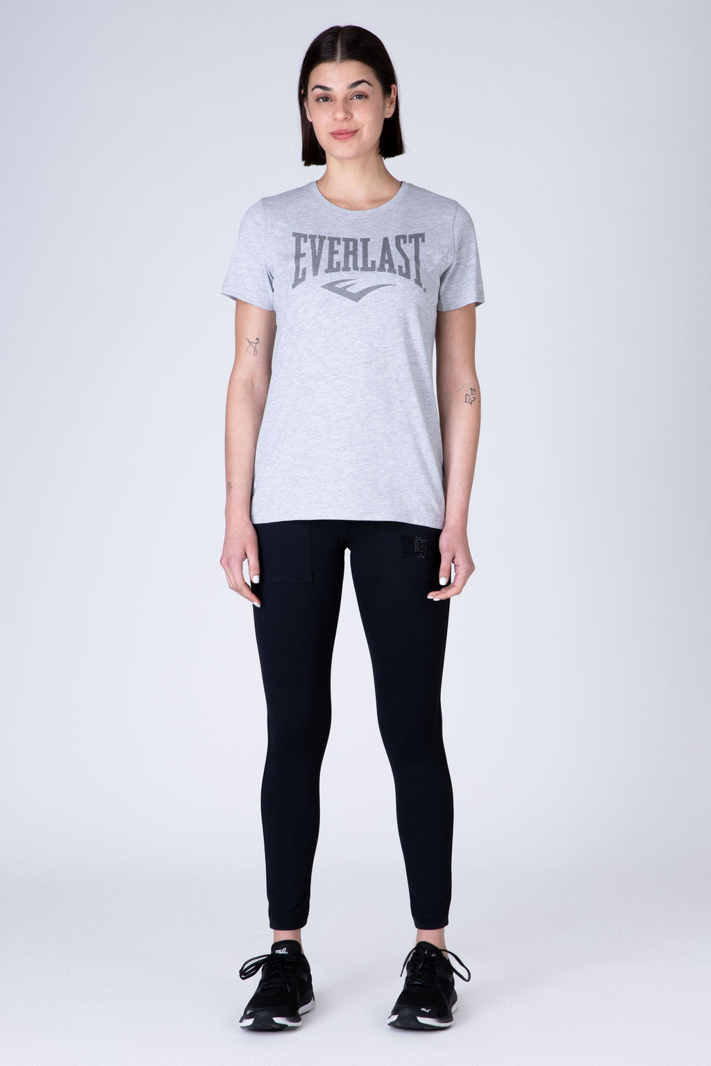 Polera Manga Corta Refine Gris Everlast