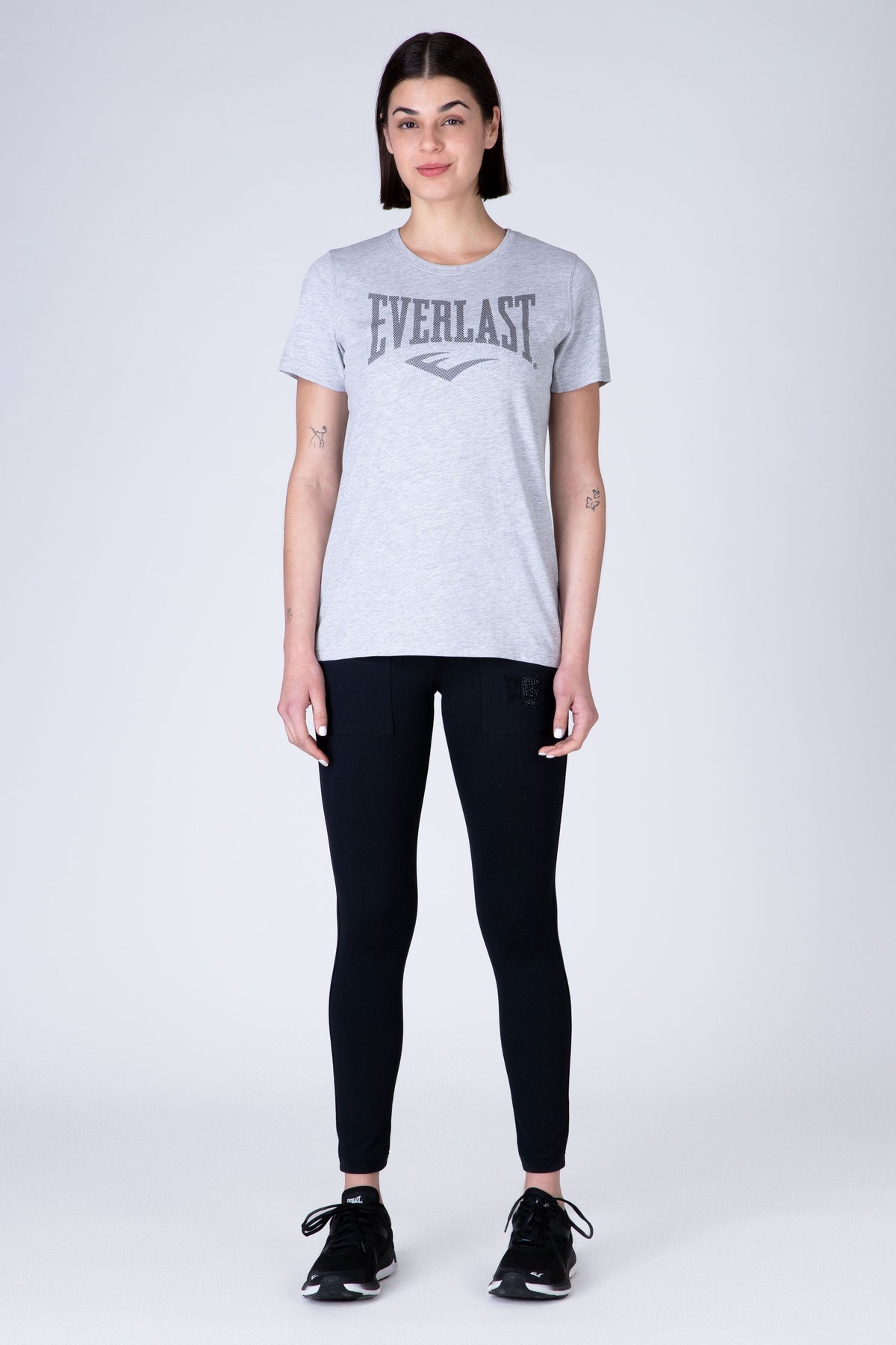 Polera Manga Corta Refine Gris Everlast