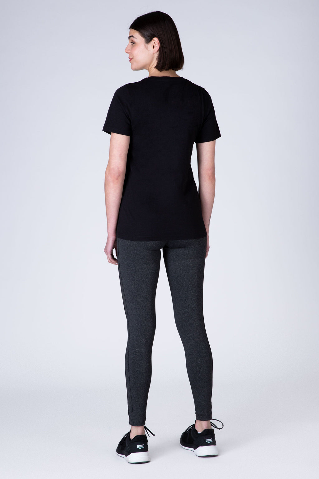 Polera Manga Corta Refine Negro Everlast