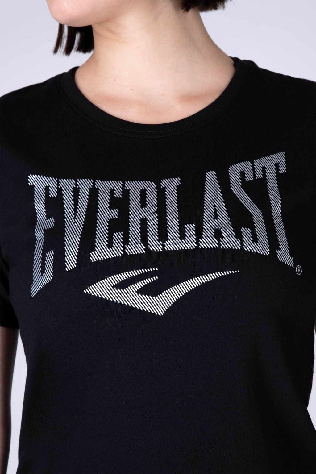 Polera Manga Corta Refine Negro Everlast