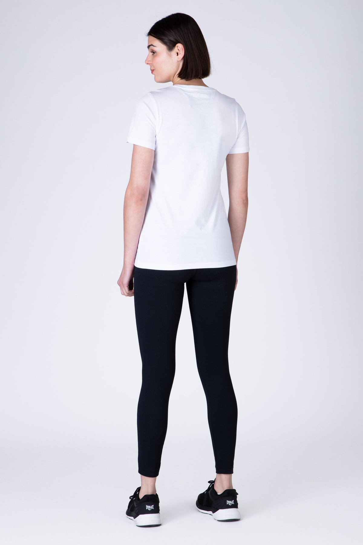 Polera Manga Corta State Blanco Everlast
