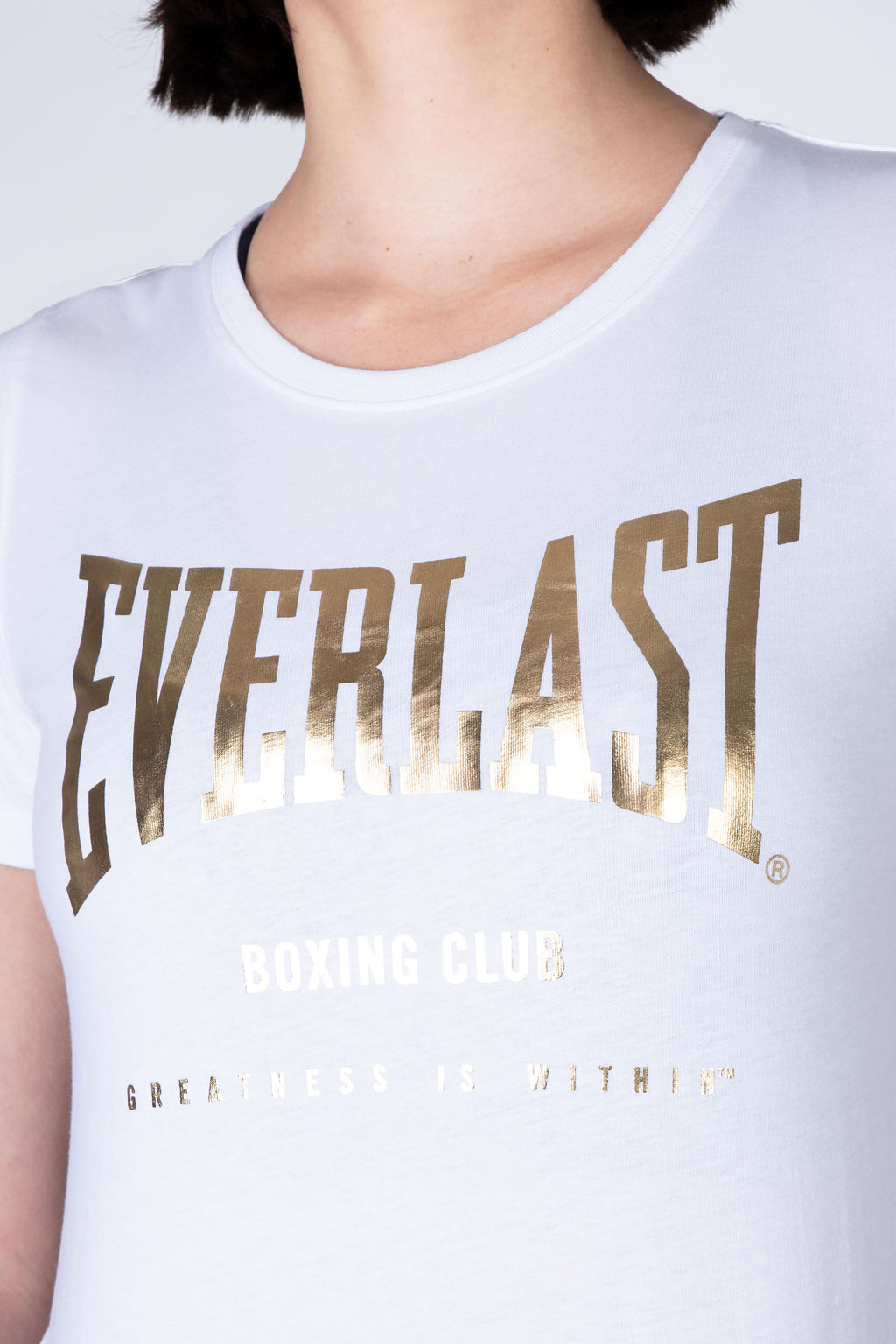 Polera Manga Corta State Blanco Everlast