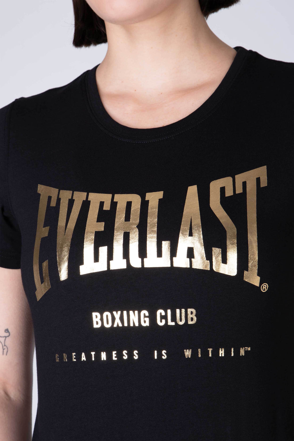 Polera Manga Corta State Negro Everlast