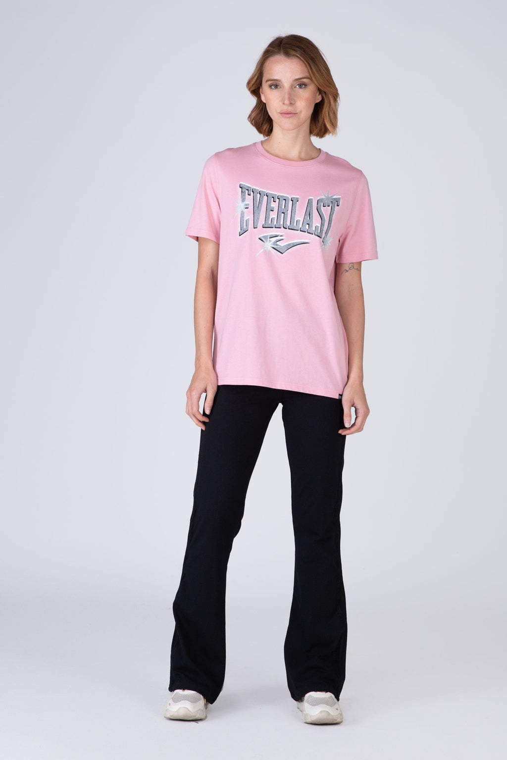Polera Manga Corta Assist Rosado Everlast
