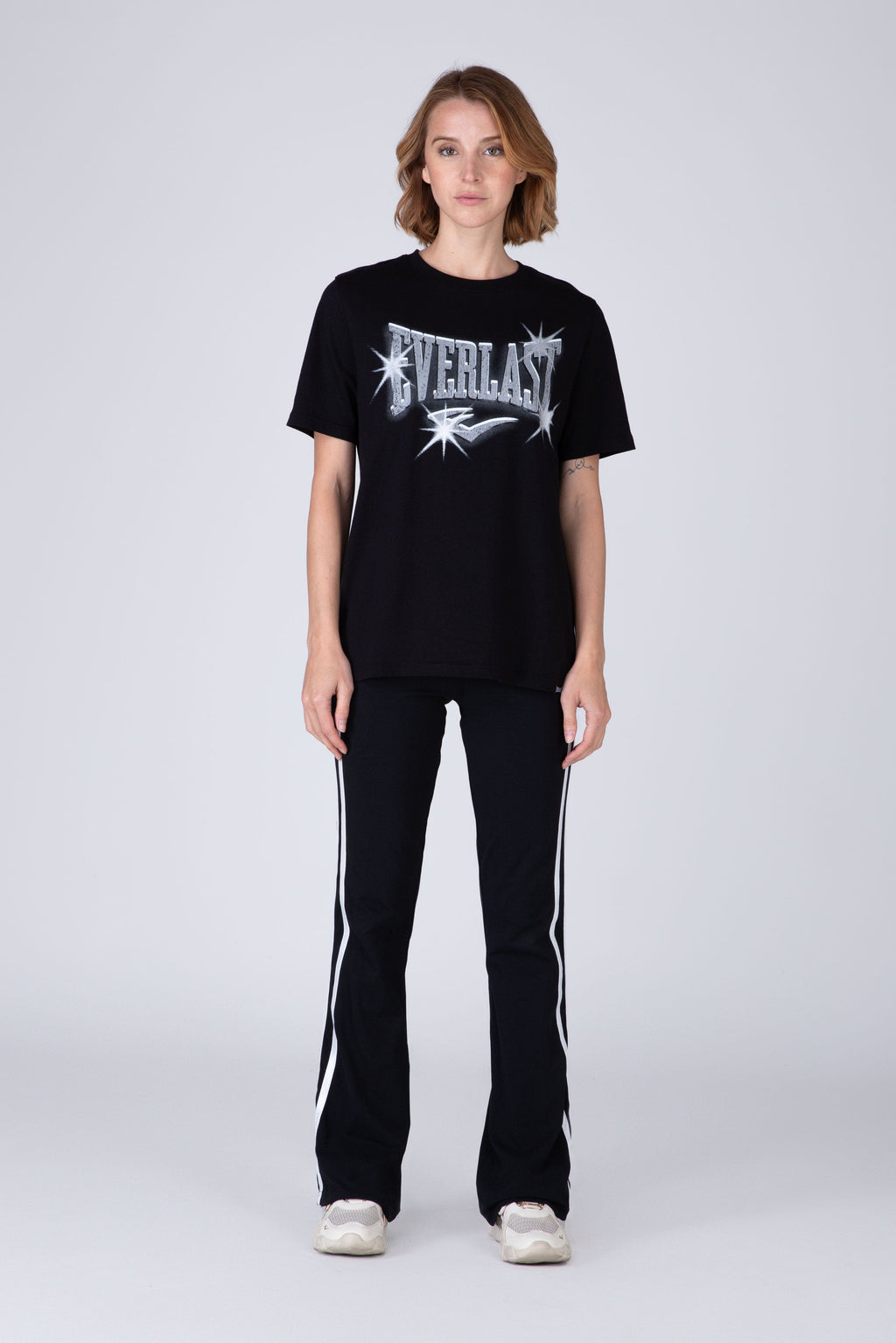 Polera Manga Corta Assist Negro Everlast