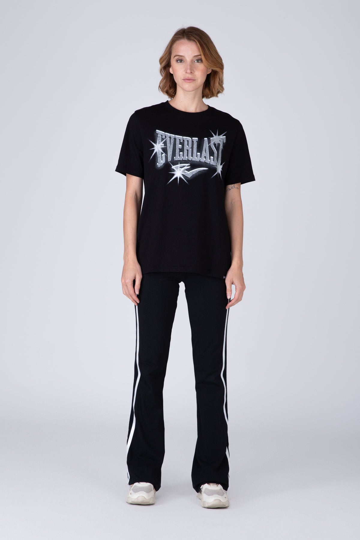 Polera Manga Corta Assist Negro Everlast