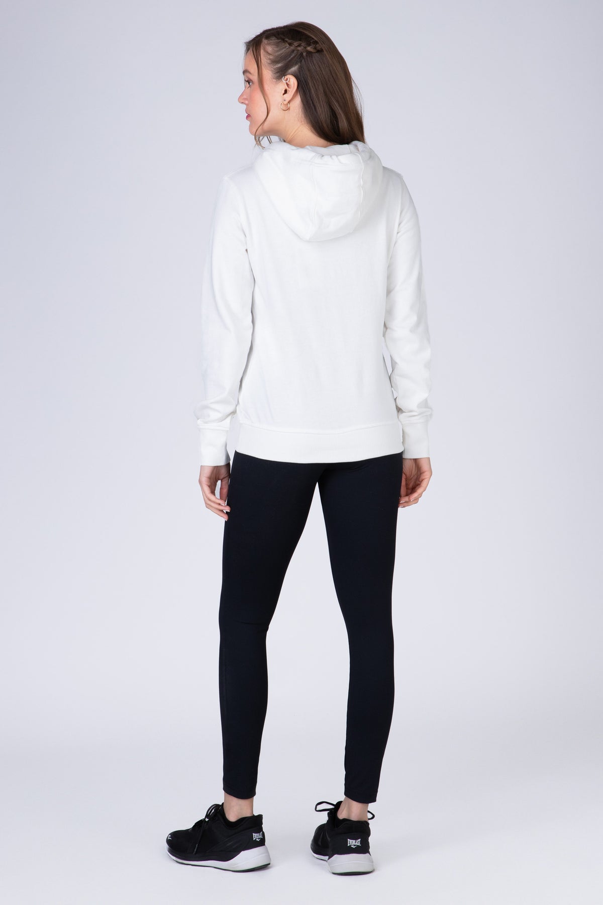 Poleron Hood Commodity Blanco Everlast