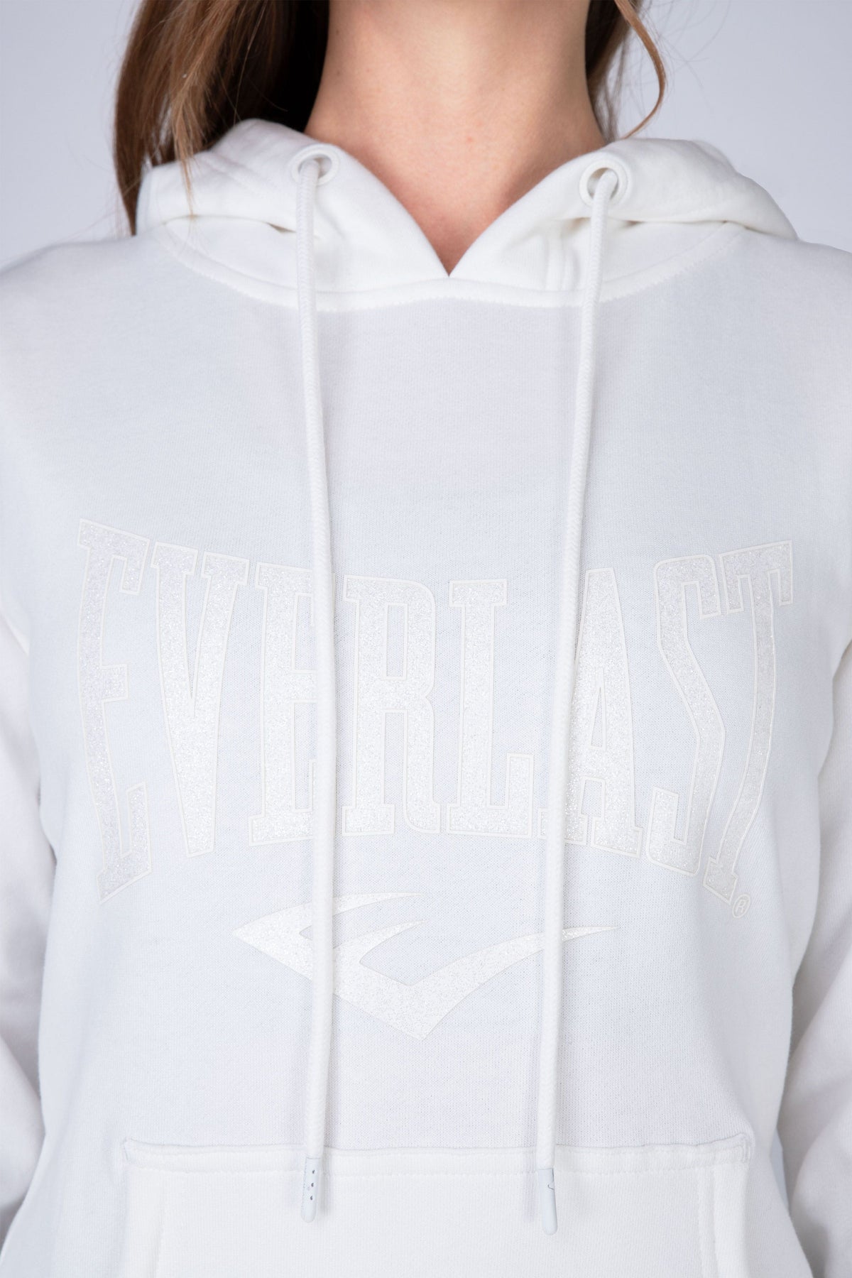 Poleron Hood Commodity Blanco Everlast