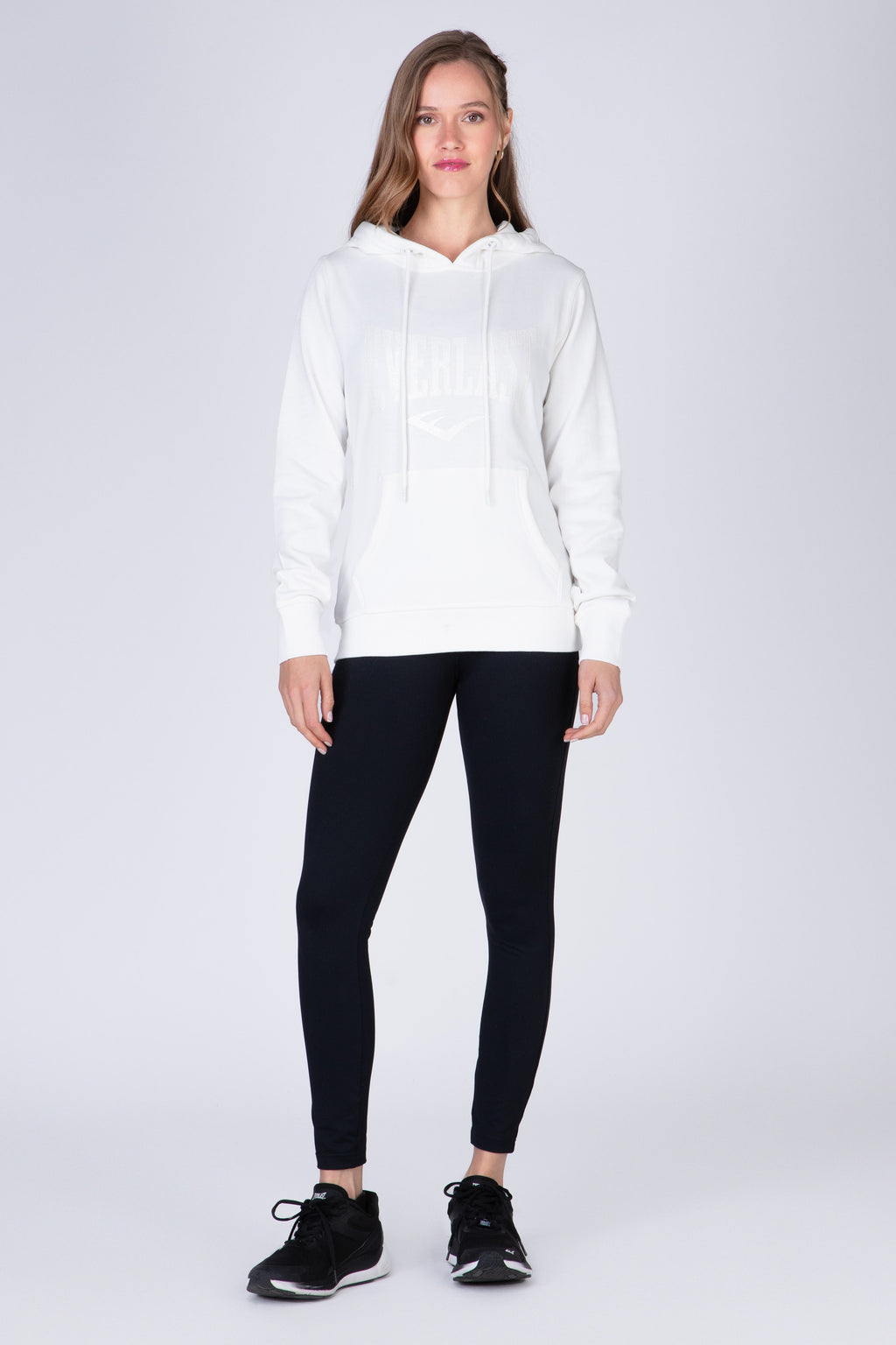 Poleron Hood Commodity Blanco Everlast