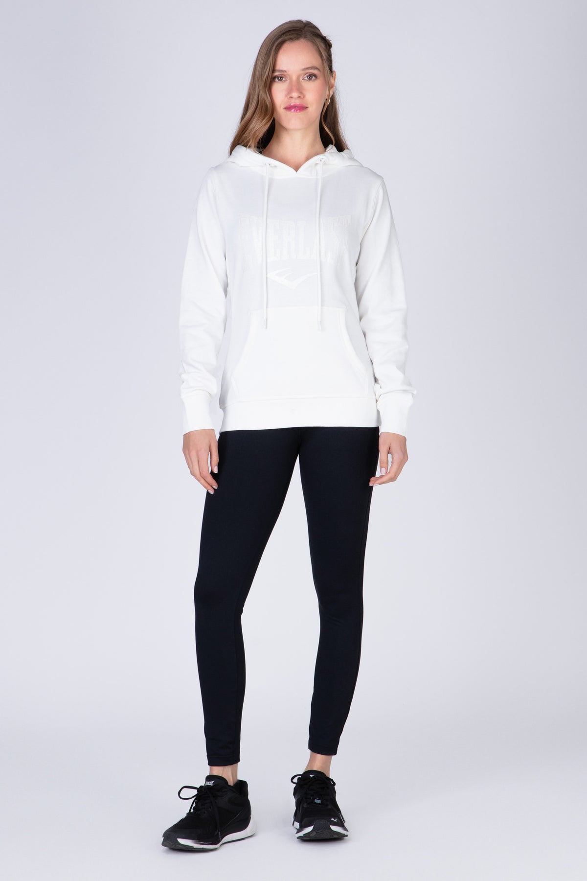 Poleron Hood Commodity Blanco Everlast