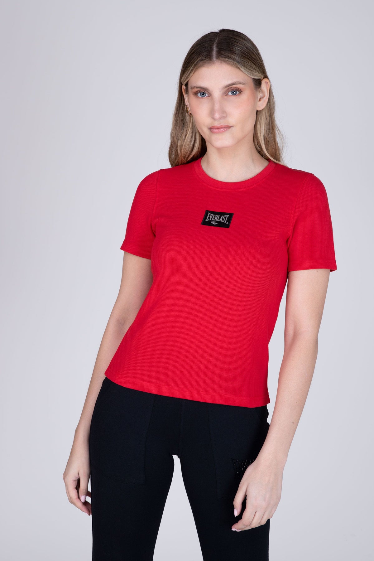 Polera Manga Corta Sport City Rojo Everlast