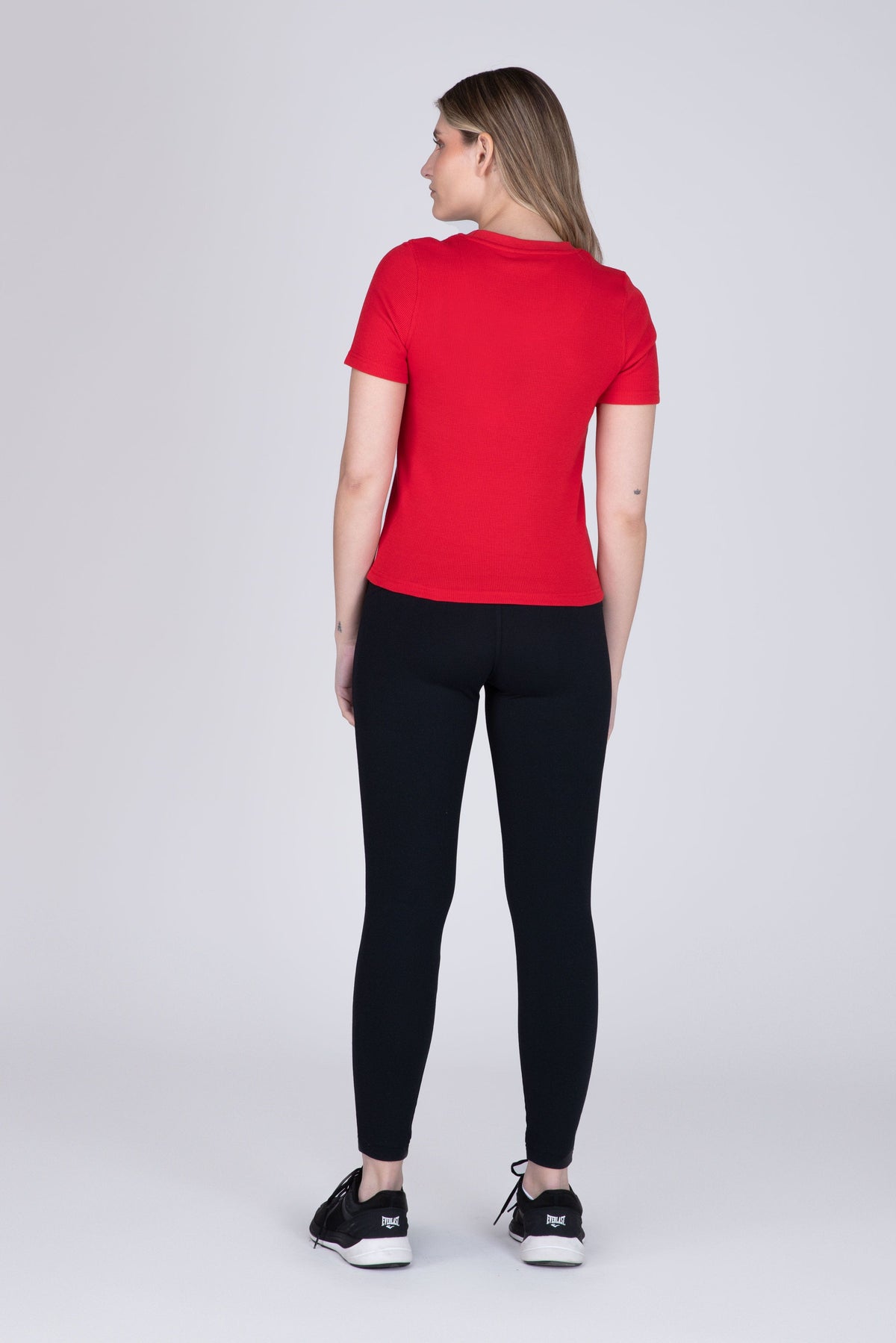 Polera Manga Corta Sport City Rojo Everlast