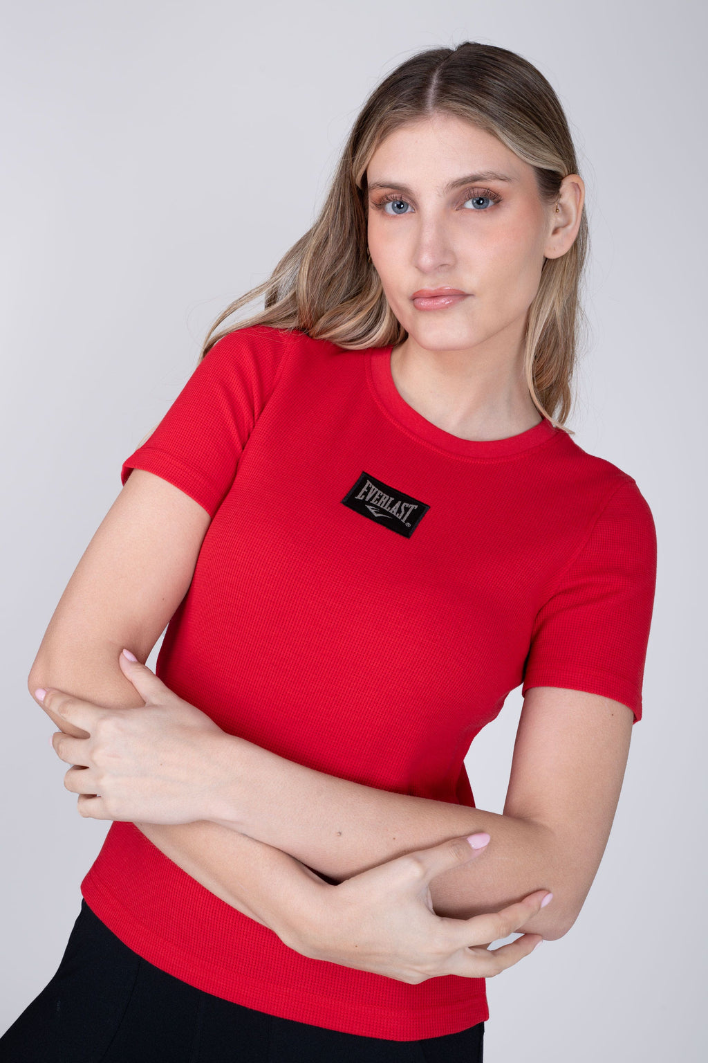 Polera Manga Corta Sport City Rojo Everlast