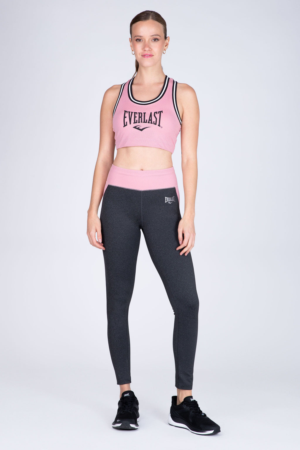 Legging Long Squad Gris Oscuro Everlast
