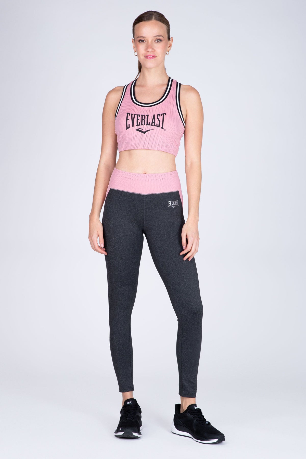Legging Long Squad Gris Oscuro Everlast