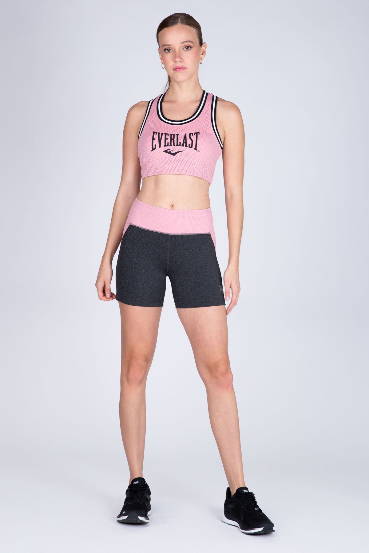 Legging Short Squad Gris Oscuro Everlast