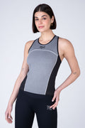 Polera Tank Reverse Gris Everlast