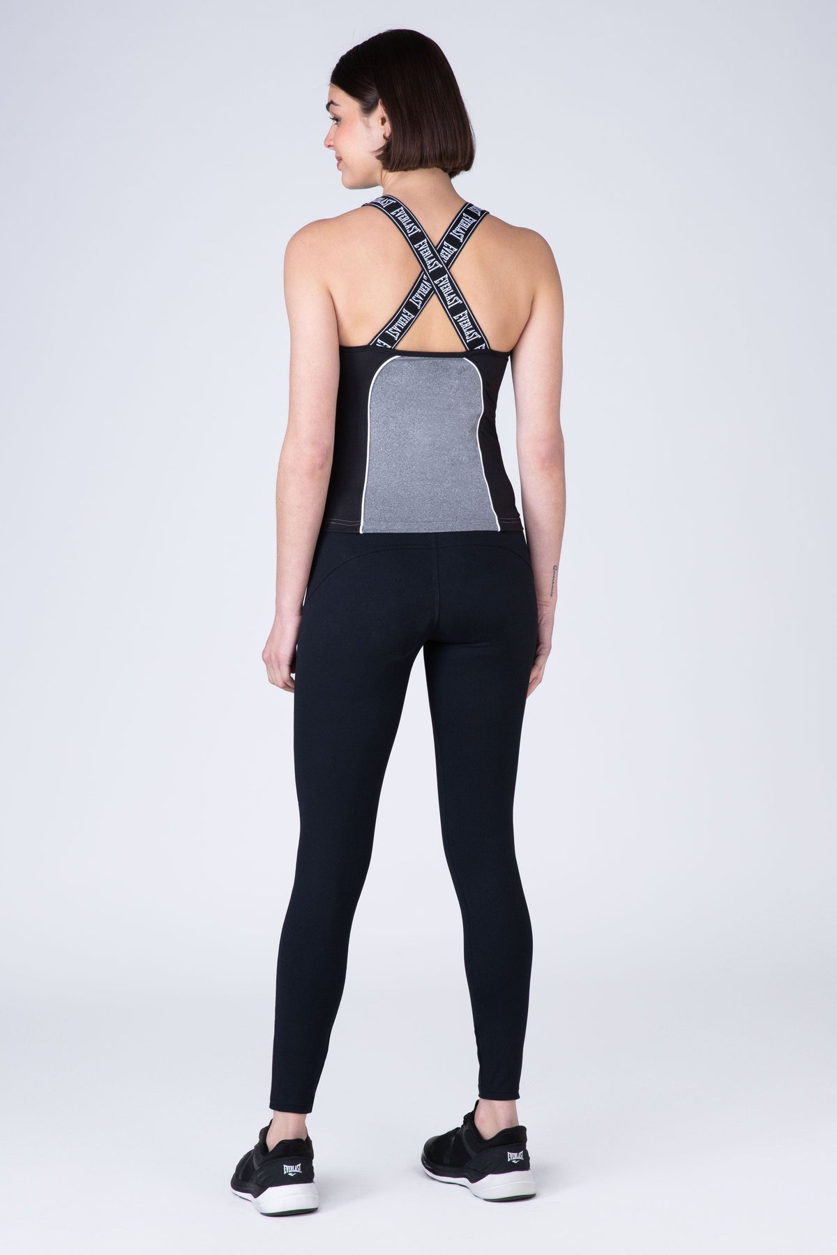 Polera Tank Reverse Gris Everlast