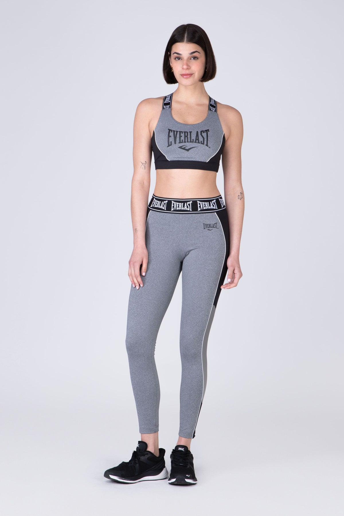 Legging Long Reverse Gris Everlast