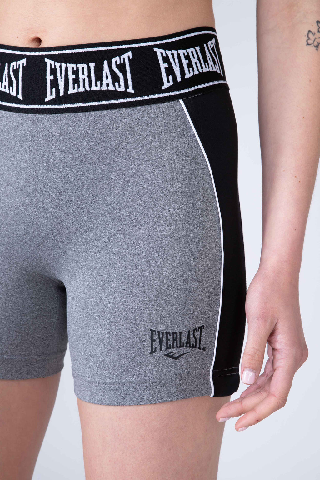 Legging Short Reverse Gris Everlast