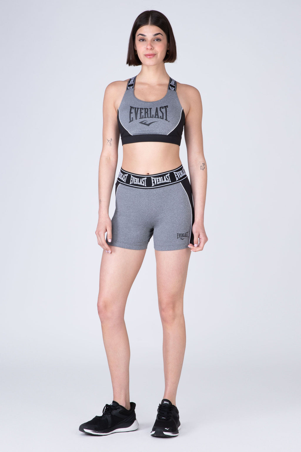 Legging Short Reverse Gris Everlast