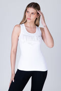 Polera Sin Manga Twist Blanco Everlast