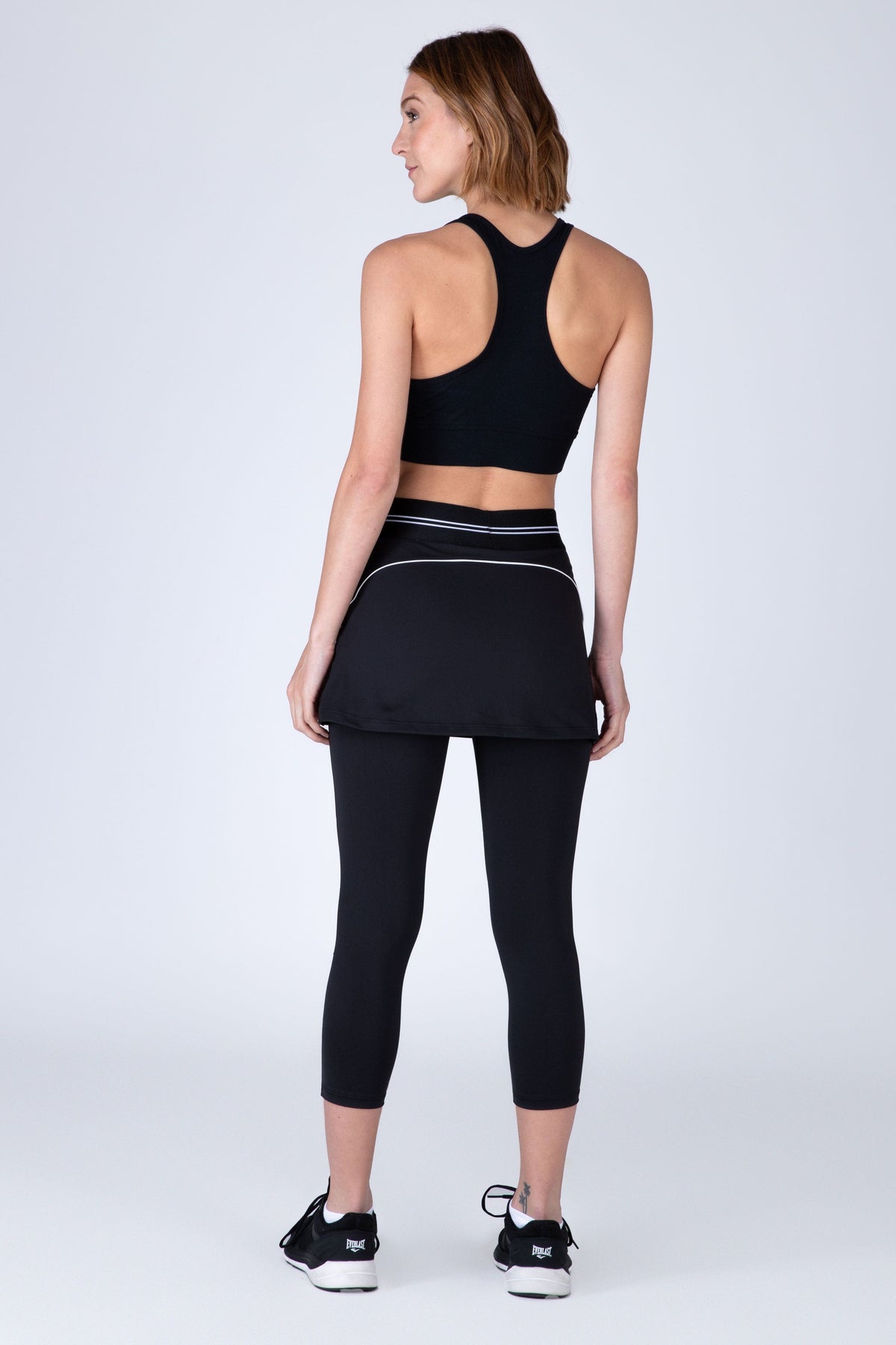 Legging Mid Skirt Kicks Negro Everlast